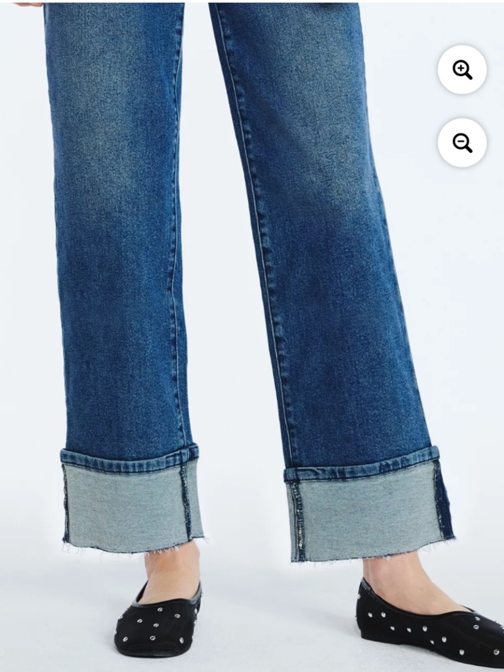 Scoop Women’s Brenna Benton Cuffed Ankle Jeans Size 6 NWT - Picture 3 of 7